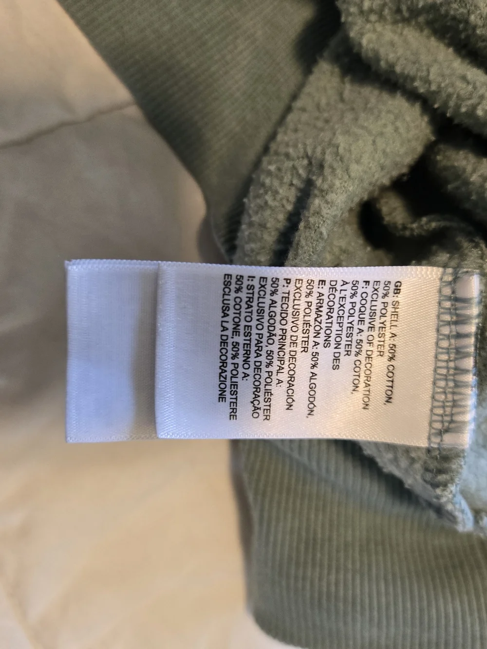 The North Face Men’s Sage Green Logo Hoodie0786